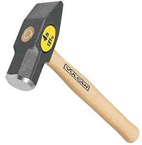 Vulcan Hammer Cross Pein 4 Lb Wood Handle