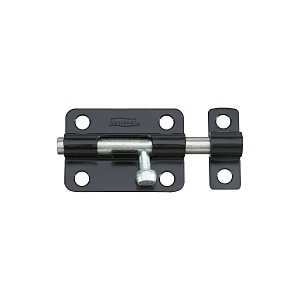 National Hardware Bolt Stnd Barrel Black