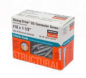 Simpson Wood Screw 1/4HEX NO