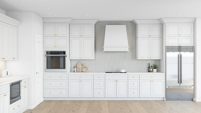 Franklin White Cabinets