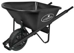 Landscapers Select Wheelbarrow Poly Tray 6 Cu. Ft.