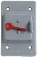 Carlon Grey Single Toggle Switch