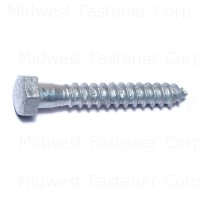 3/8 x 2-1/2 Galvanized Hex Lag Screws