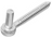 National Hardware HOOK SCREW STEEL IN ZINC