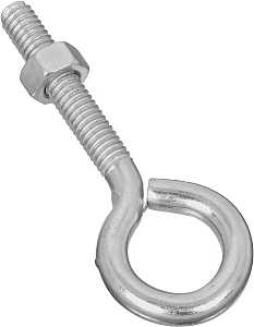 National Hardware EYE BOLT W/NUT 5/16X3-1/4 ZNC