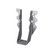 Simpson Joist Hanger Galvanized 20GA #2 x 6IN