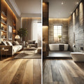 7 in x 48 in Wide Plank LVP SPC Flooring - 21sqft/box
