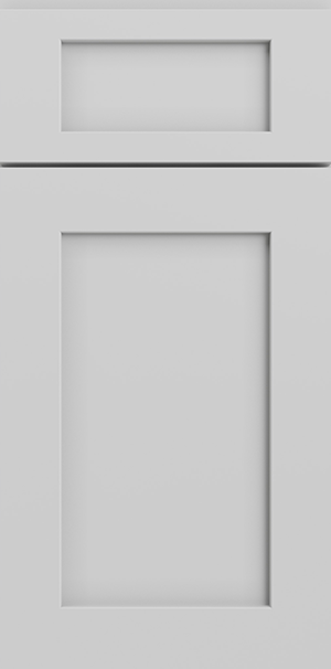 2 Glass Doors 2 Shelves Kitchen Wall Cabinet - Deluxe Shaker White - 24" W x 30" H x 12" D