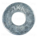 Midwest Uss Fl Washr Hot-Dip Galvanized