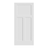 Shaker White Primed T-Style 3 Panel Craftsman Interior Door