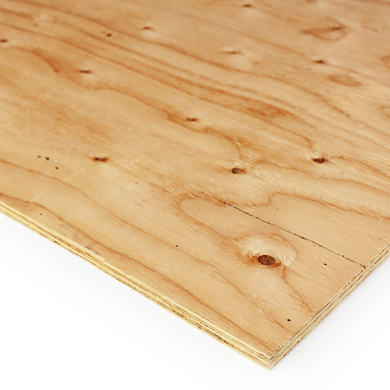 4 in x 8 in Plywood CDX