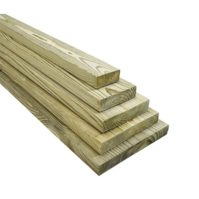 1 in x 4 in Pressure Treated