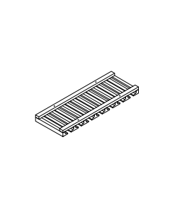 Stem Glass Holder Kitchen Wall Cabinet - Deluxe Shaker Grey - 30" W x 12" D